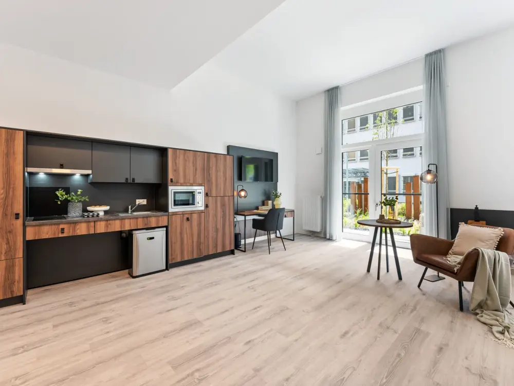 Furnished business apartment "Double-Suite" for two people to fall in love with !