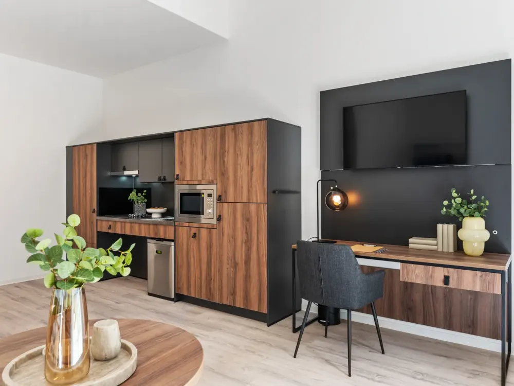 Furnished business apartment "Double-Suite" for two people to fall in love with !
