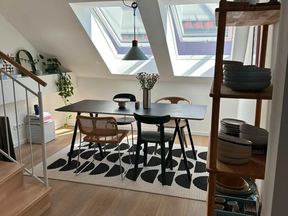 Schöne helle Maisonette-Wohnung in unmittelbarer Nähe Marienplatz