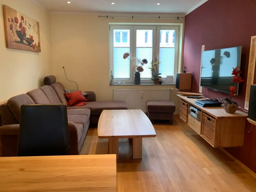 High-quality furnished 2-room apartment in the center of Warnemünde - available earliest from March 2027