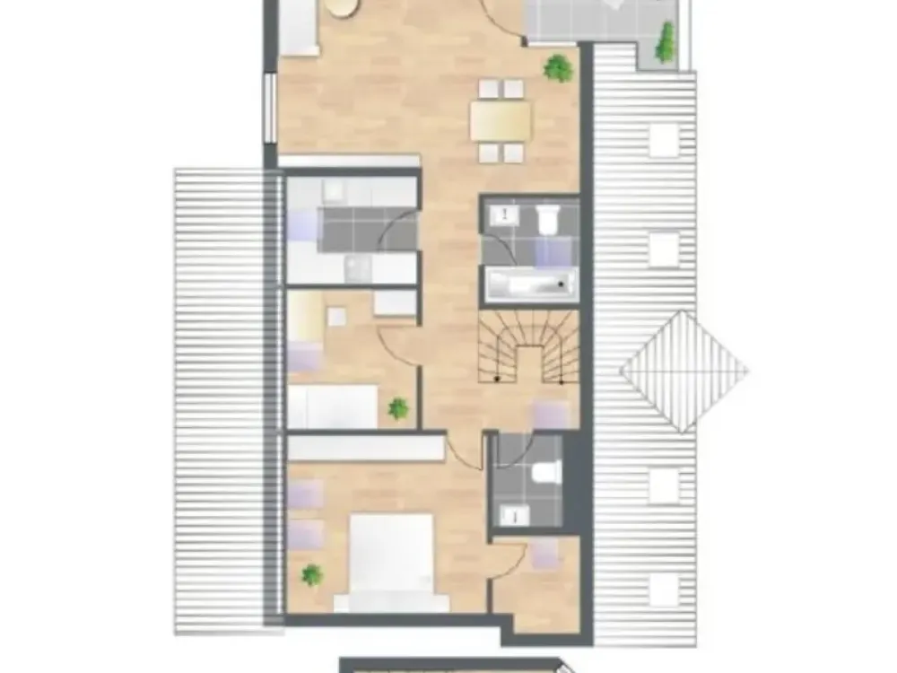 Helle 2,5 Zimmerwohnung in Vaihingen