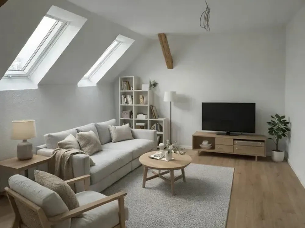 Wohnen mit Charakter: 3,5-Zimmer-Dachgeschosswohnung in Pattensen