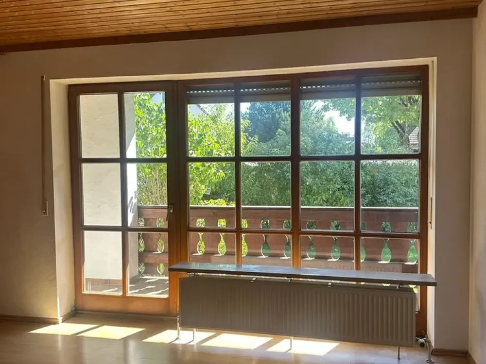 Ruhige 1,5-Zimmer-Erdgeschosswohnung mit Balkon in Starnberg