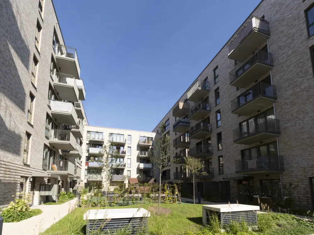 Moderne 1 Zimmerwohnung im Luisenquartier mit Loggia und EBK