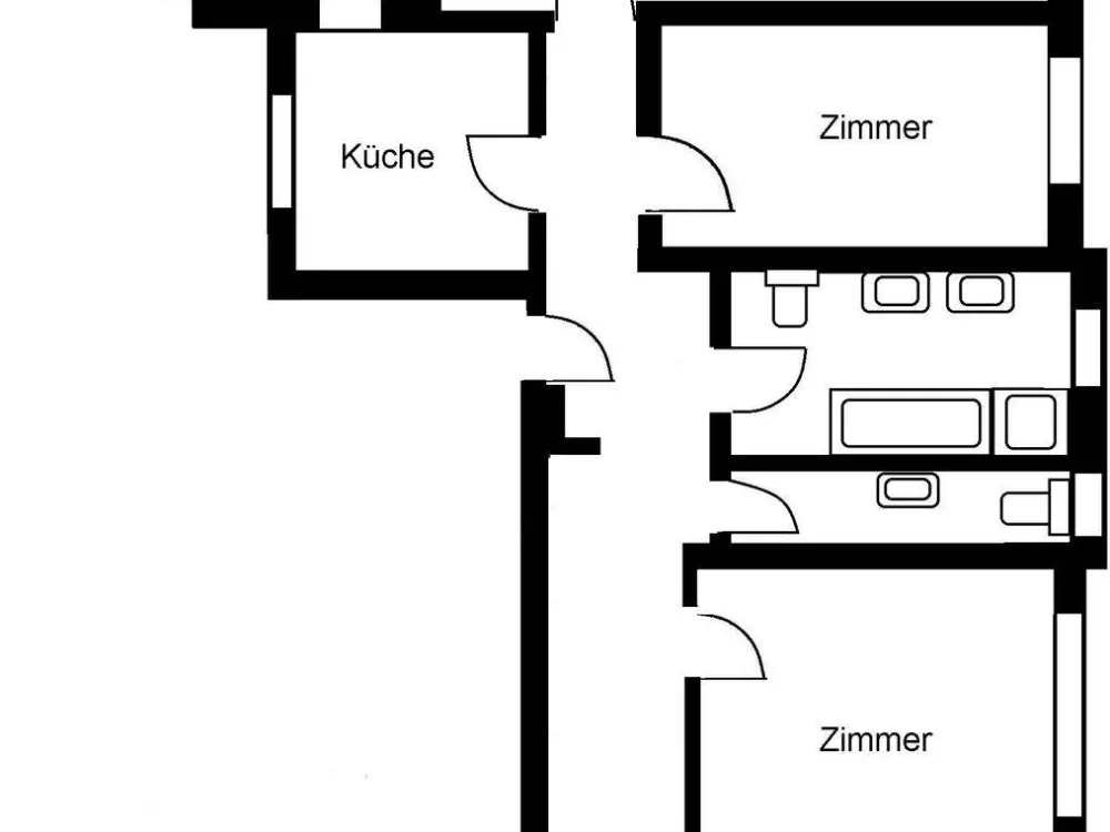 Gepflegte 4-Zimmer-Erdgeschoss-Wohnung mit Terrasse in Schwabing-West