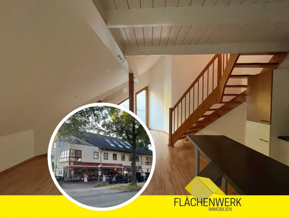 Großziethen | Helle Maisonette-Wohnung mit offener Galerie