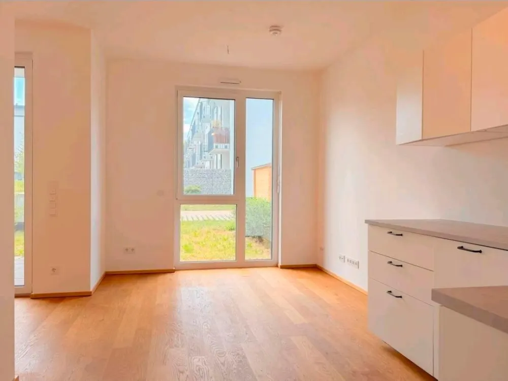 Barrierefreie 1-Zimmer-Wohnung Gartenwohnung in Haar