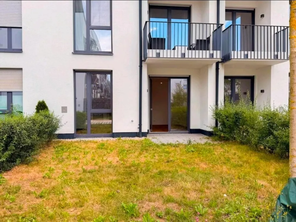 Barrierefreie 1-Zimmer-Wohnung Gartenwohnung in Haar