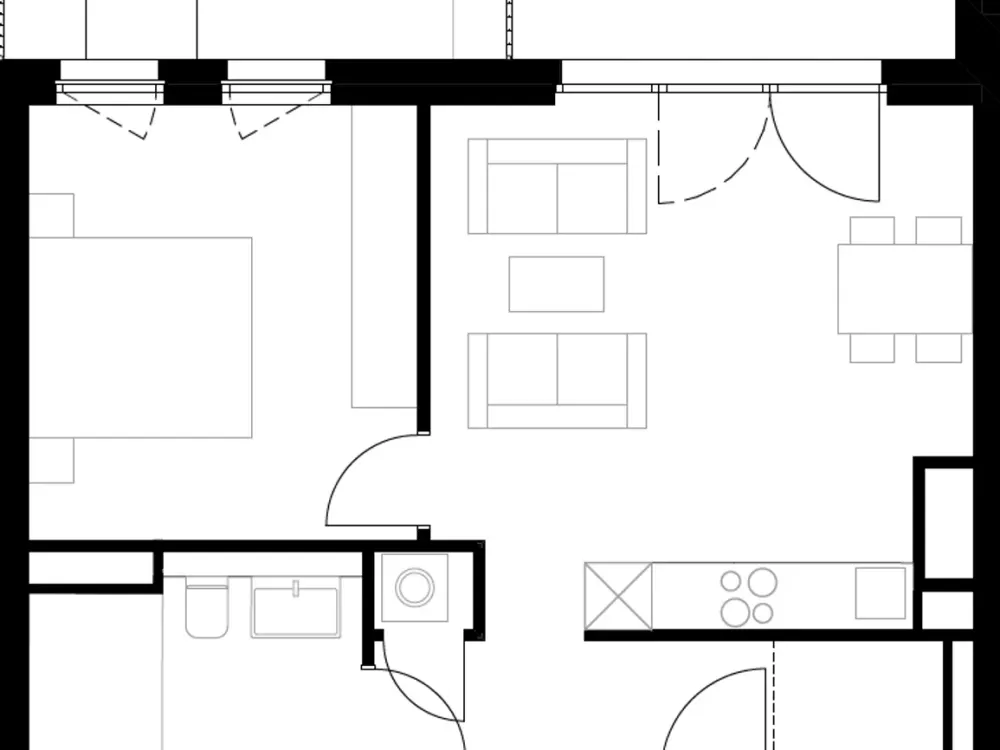 TWO-ROOM NEW BUILD APARTMENT with Balcony in quiet Pankow // A WE01.02