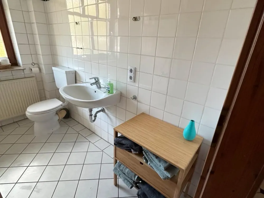 Furnished 3-Room Apartment on the Ground Floor for Rent
