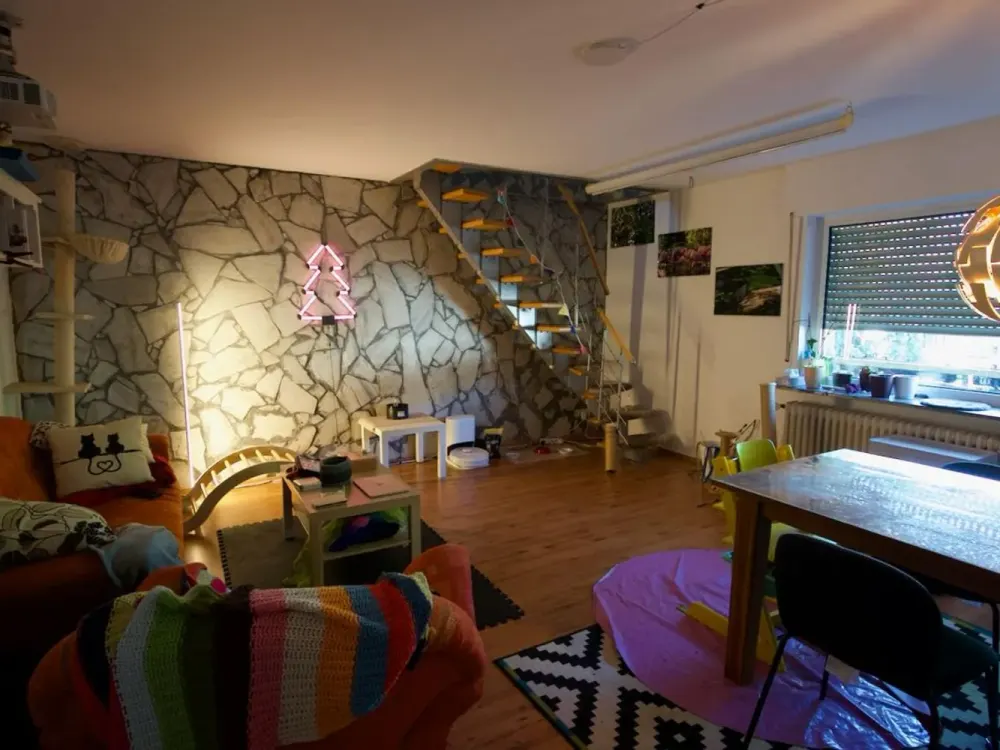 Maisonette 3,5-Zimmer-Wohnung in Karlsruhe-Wolfartsweier