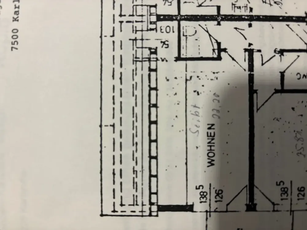 Maisonette 3,5-Zimmer-Wohnung in Karlsruhe-Wolfartsweier