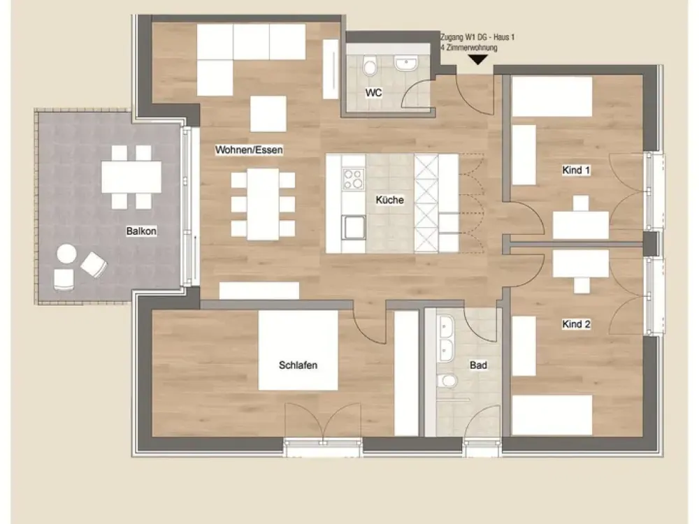 Maybach Quartier - Urbanes Zuhause: 32 moderne Wohnungen mit 2-4 Zimmer für jeden Lebensabschnitt