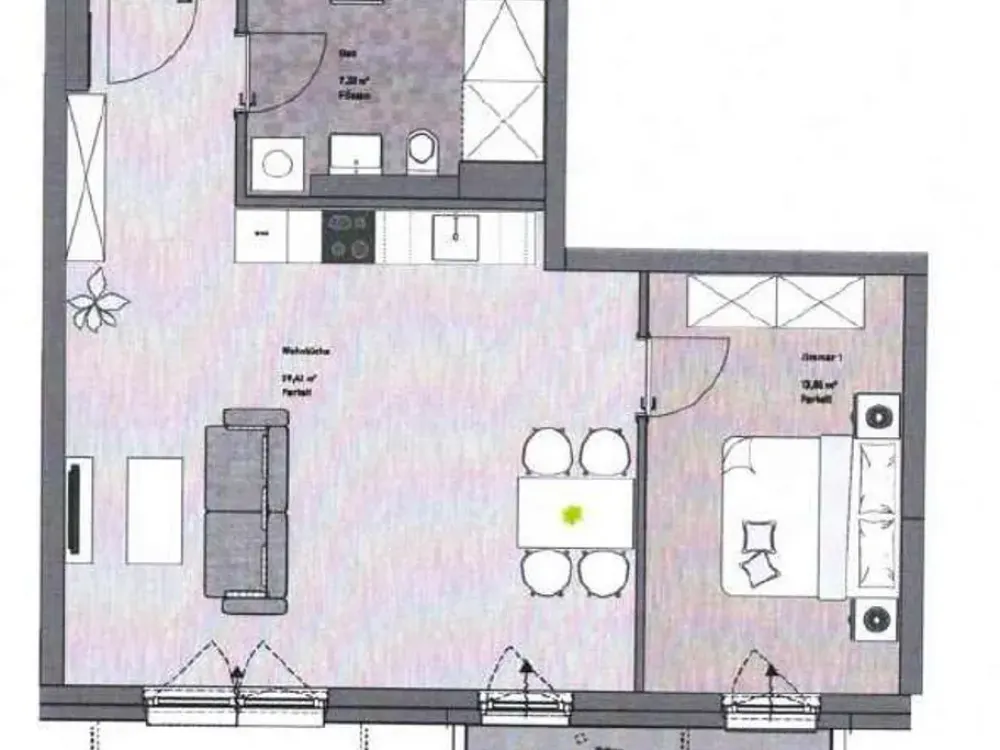 Helle 2 Zi. Neubau WHG in TOP Wohnanlage***Prenzlauer Berg***ab sofort zu vermieten