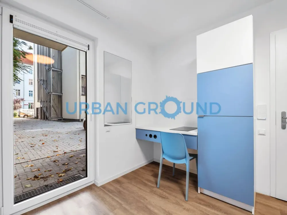 Furnished Accessible 1-Room Apartment with Terrace