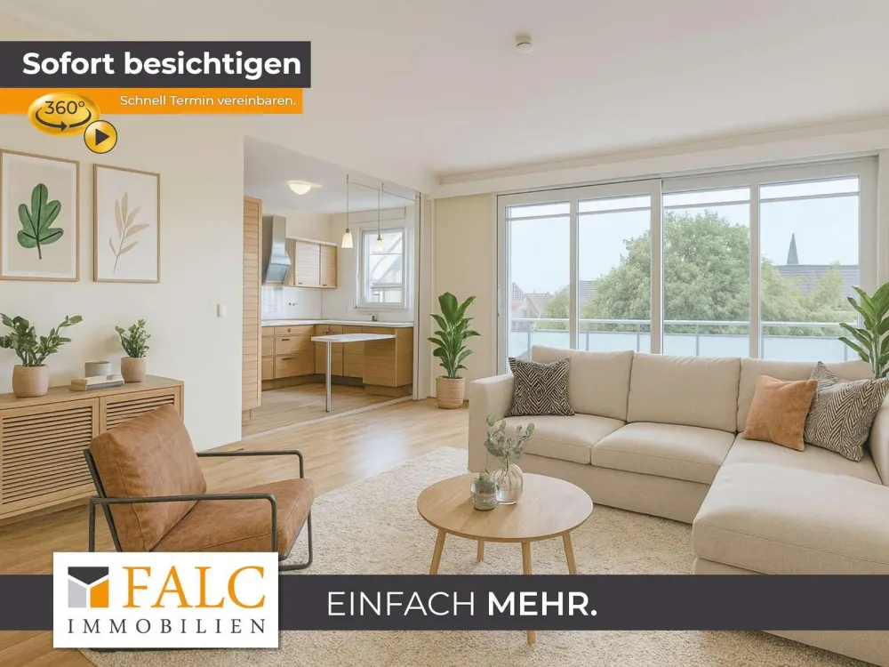 Viel Platz, viel Komfort, Gepflegte Maisonette-Wohnung samt Klimanlage im Herzen von Troisdorf!