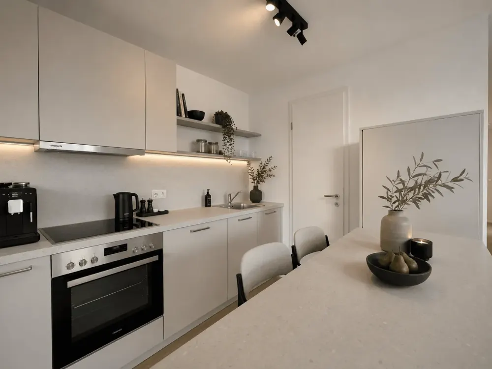 Moderne 3-Zimmer Neubauwohnung mit Balkon