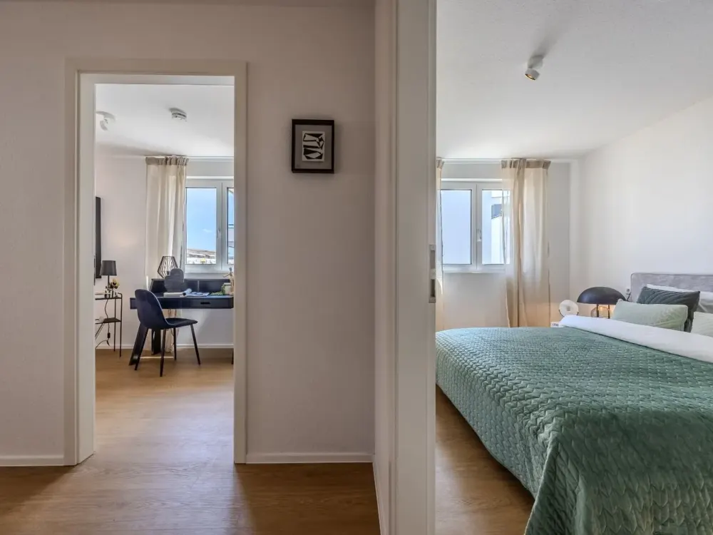 Moderne 3-Zimmer Neubauwohnung mit Balkon