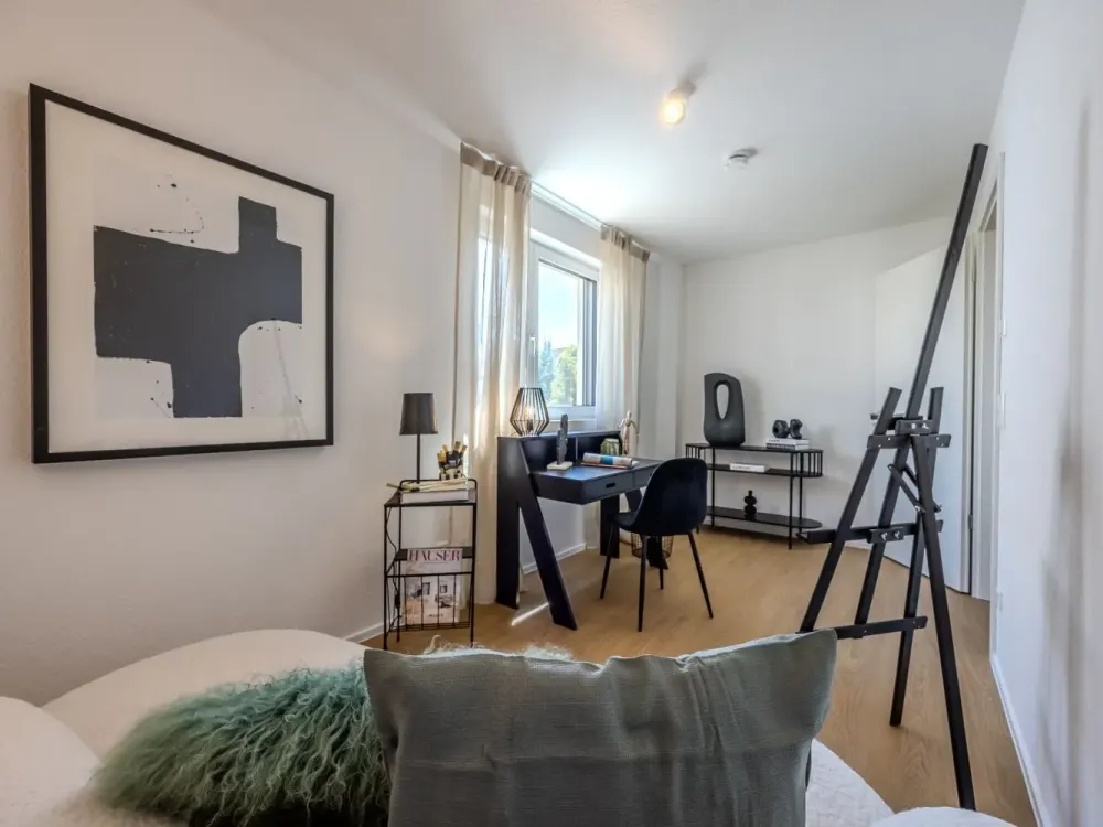 Moderne 3-Zimmer Neubauwohnung mit Balkon