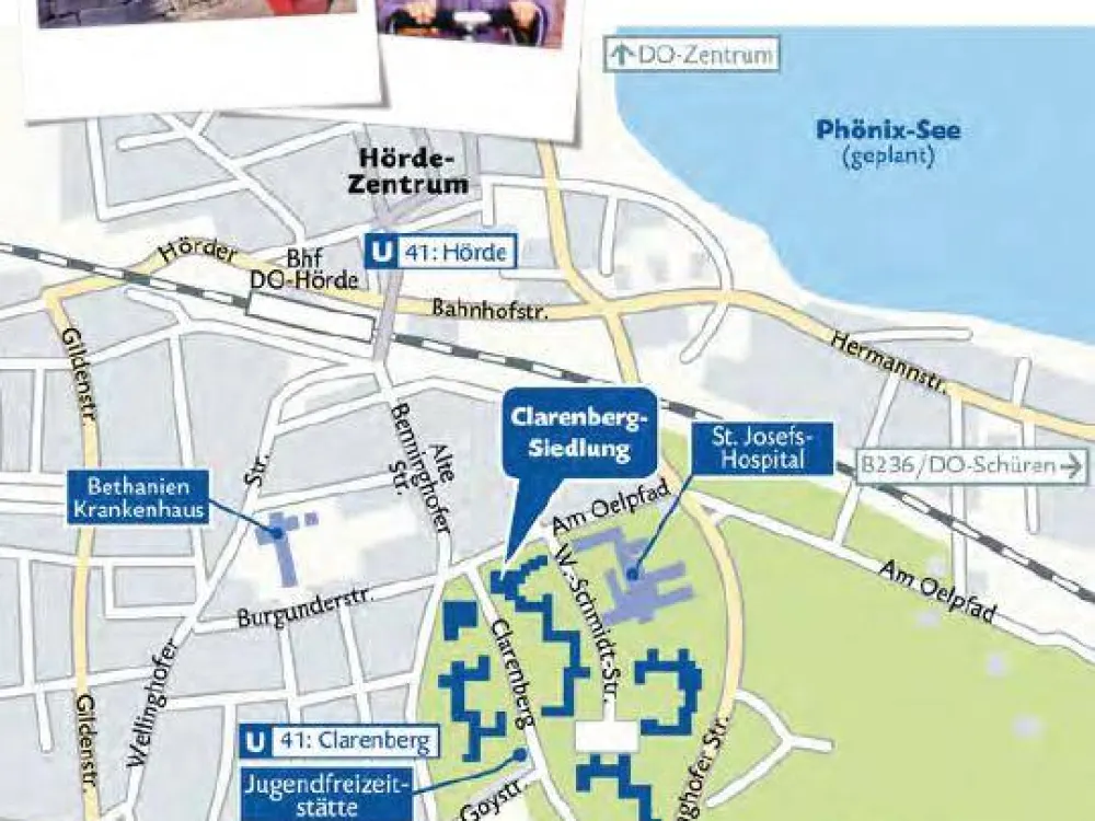 Demnächst frei! 3-Zimmer-Wohnung in Dortmund Hörde (WBS für 75m² erforderlich!)