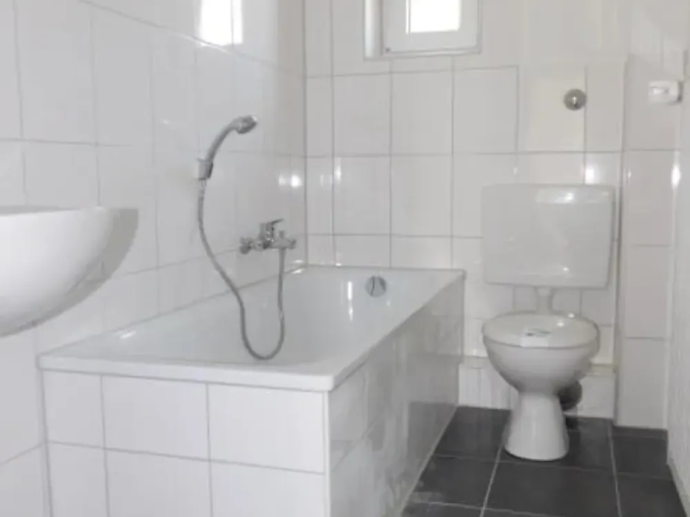 ***Bezugsfertige 3-Raumwohnung im EG mit Laminat und Balkon***
