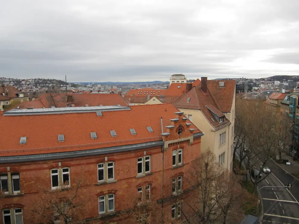 wunderschöne 3-Wohnung mit Balkon im 3. OG in Gründerzeithaus in Stuttgart West