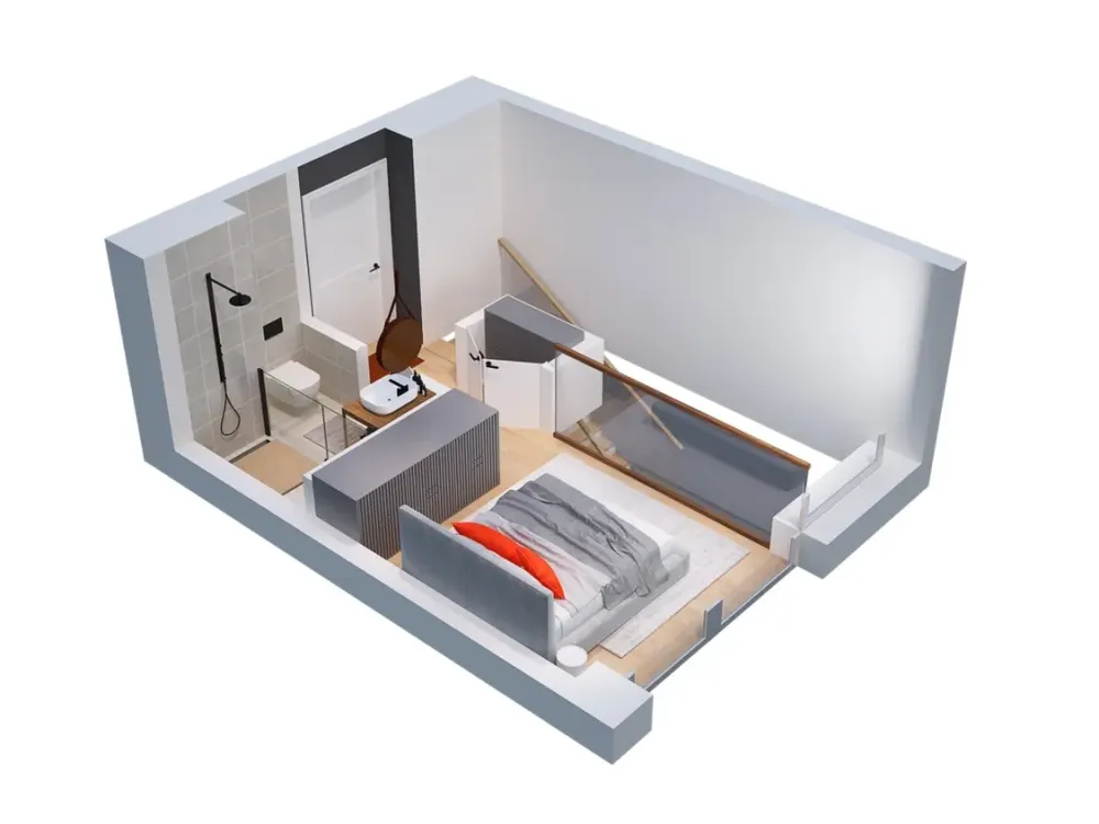 Mehr Raum. Mehr Vibes., Maisonettewohnung auf zwei Ebenen- - in der Hafen-City- Wentzel Dr.