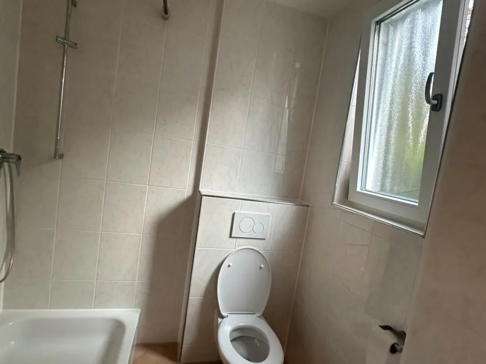 Ein gemütliches Einzimmerappartement mit Balkon
