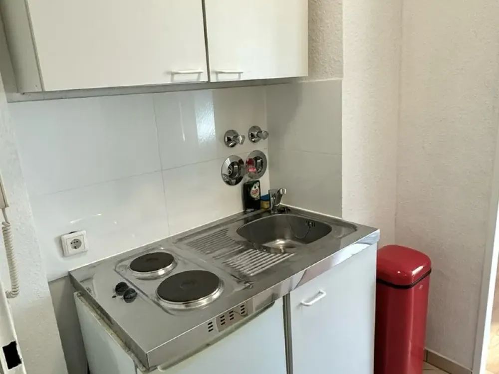 Helle 1-Zi Wohnung mit Süd-Balkon im Westend