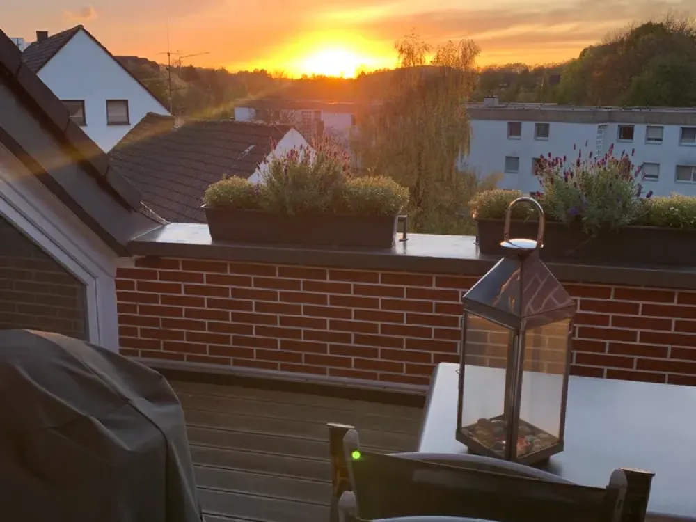 Schöne 4-Zimmer-Maisonette-Wohnung - Nähe Phoenix-See über den Dächern Dortmunds