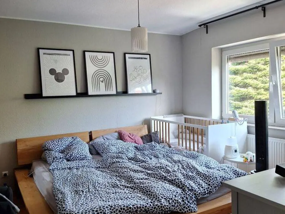 Aaseestadt! 82,5 m²-Wohnung mit 2 Balkonen!