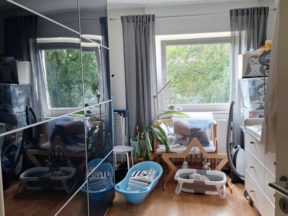 Aaseestadt! 82,5 m²-Wohnung mit 2 Balkonen!