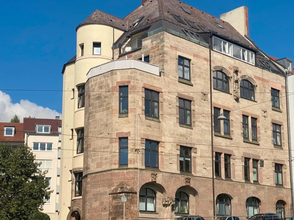 Möblierte Wohnung in der Nürnberger Innenstadt - 98m2 3 Zim.