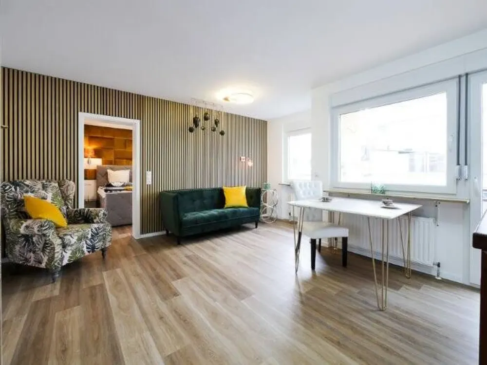 moderne und ruhige 2-Zimmer-Wohnung in Stuttgart-Stöckach mit Stellplatz - WOHNEN AUF ZEIT