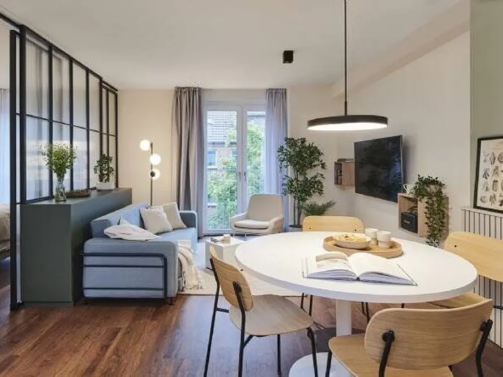 HAVENS LIVING: Kategorie Spacious, 1,5 Zimmer vollmöbliertes Apartment Design ZEN