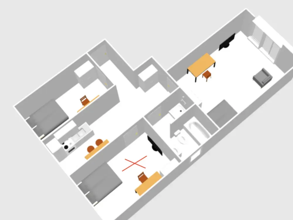 Modernes, frisch saniertes WG-Zimmer, 15 m2, in Pinneberg/Thesdorf, 2 Min zur S-Bahn, Nähe Hamburg