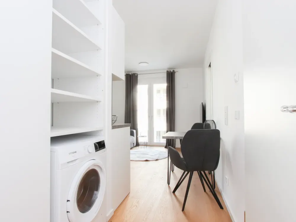 Möbliertes 1,5-Zimmer-Apartment mit Loggia