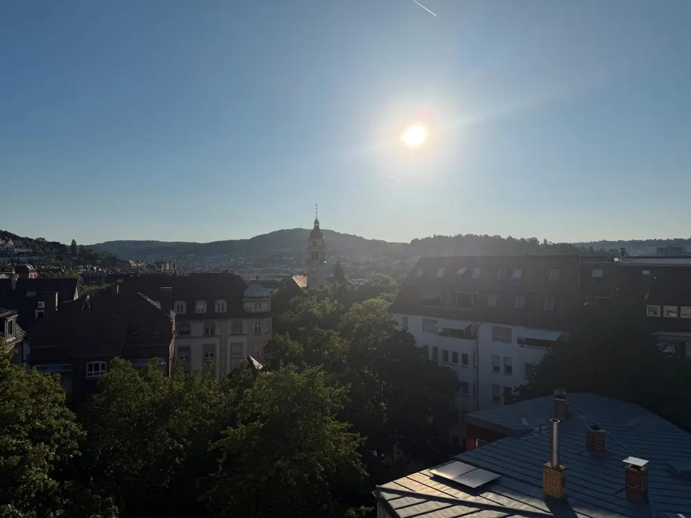 Helle Maisonette Wohnung mit tollem Blick