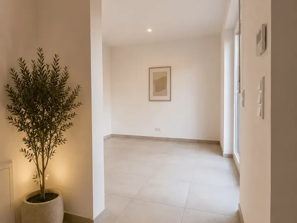 3 Monate kaltmietfrei wohnen, Moderne 4-Raum-Maisonette mit Terrasse, Einbauküche & Sauna