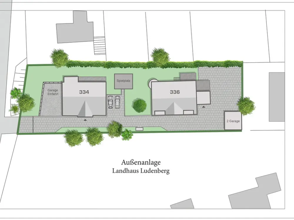 Schöne, geräumige vier Zimmer Wohnung mit dem Garten in Düsseldorf, Ludenberg