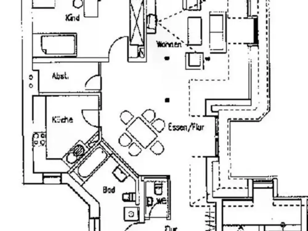 Helle Dachgeschosswohnung mit Balkon im Leipziger Zentrum