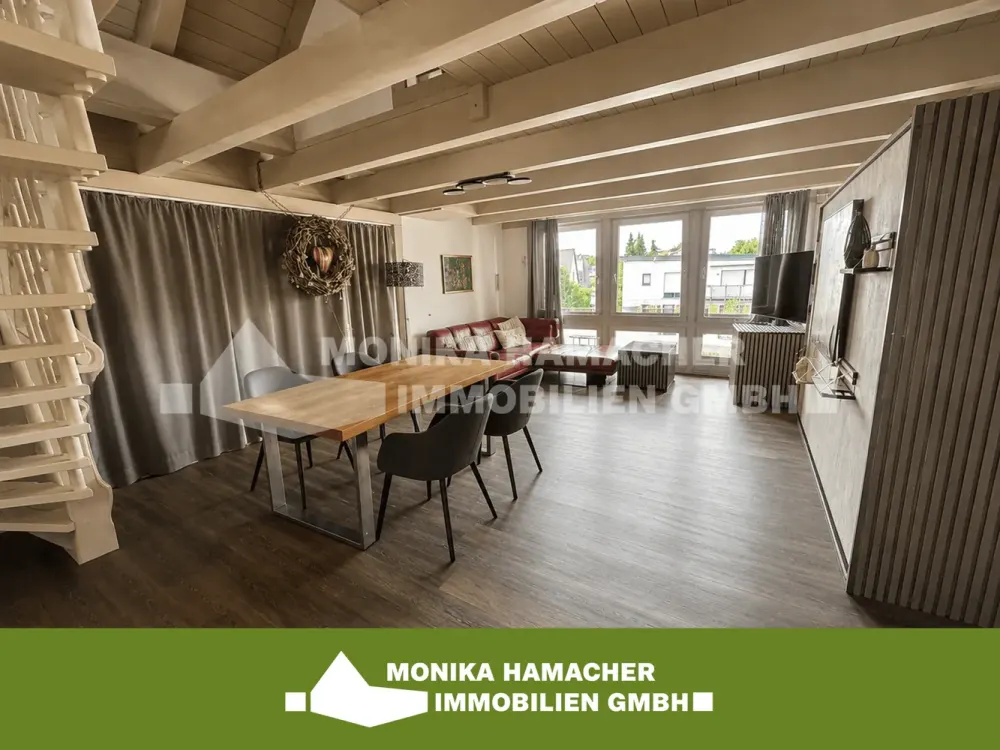 Charmante 2-Zimmer-Maisonettewohnung mit Balkon