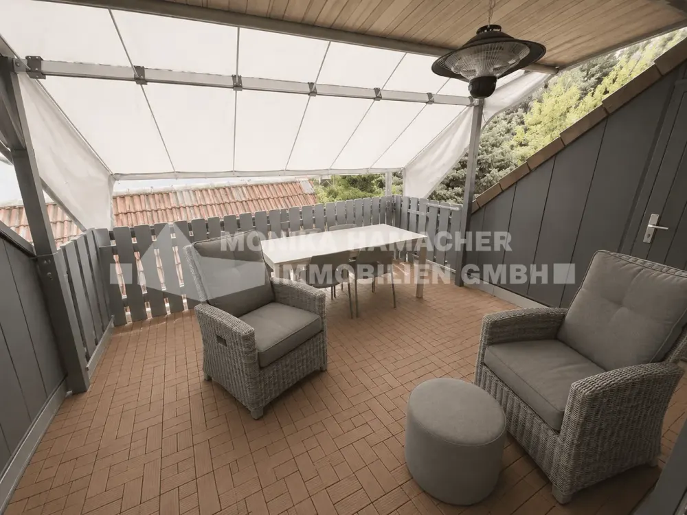 Charmante 2-Zimmer-Maisonettewohnung mit Balkon