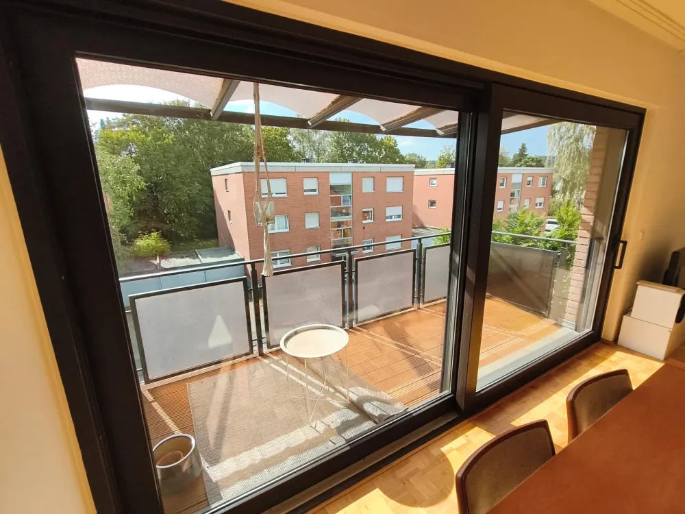 3-Zimmer-Wohnung, 85 m², Balkon & Fußbodenheizung
