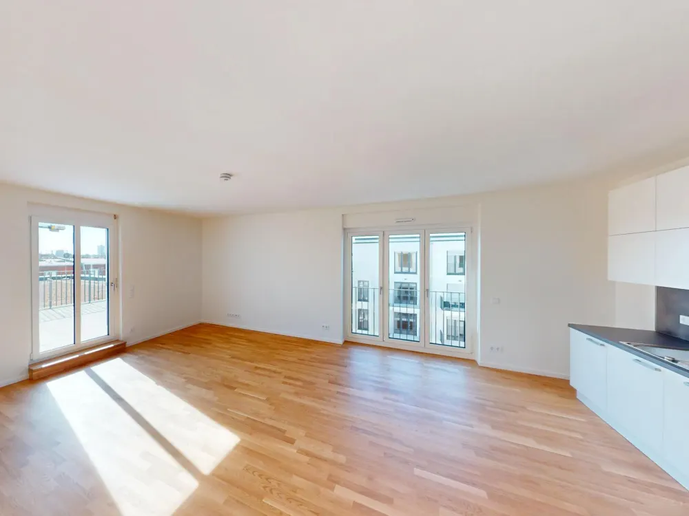 Stilvolles Penthouse-Apartment: Exklusive 4-Zimmer-Wohnung mit Dachterrasse und Einbauküche