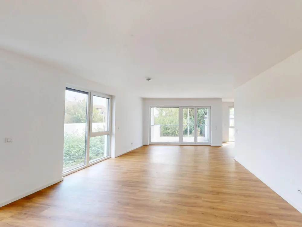 Lichtdurchflutete 3-Zimmer-Wohnung mit EINBAUKÜCHE, BALKON und 2 Bädern