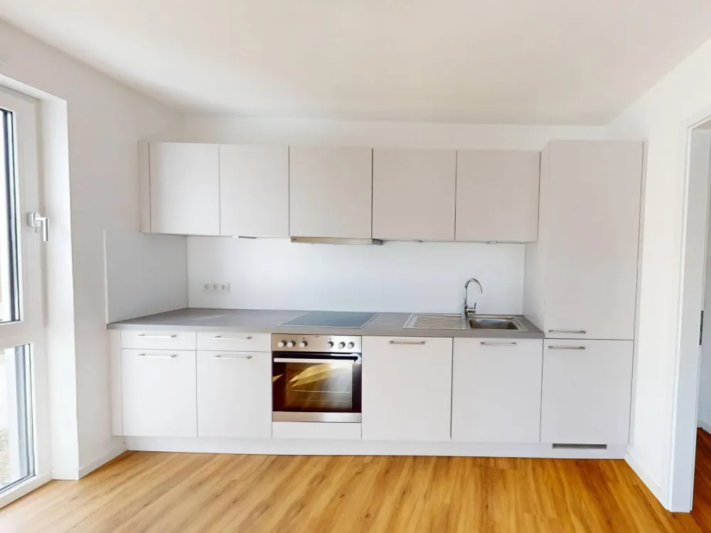 Lichtdurchflutete 3-Zimmer-Wohnung mit EINBAUKÜCHE, BALKON und 2 Bädern