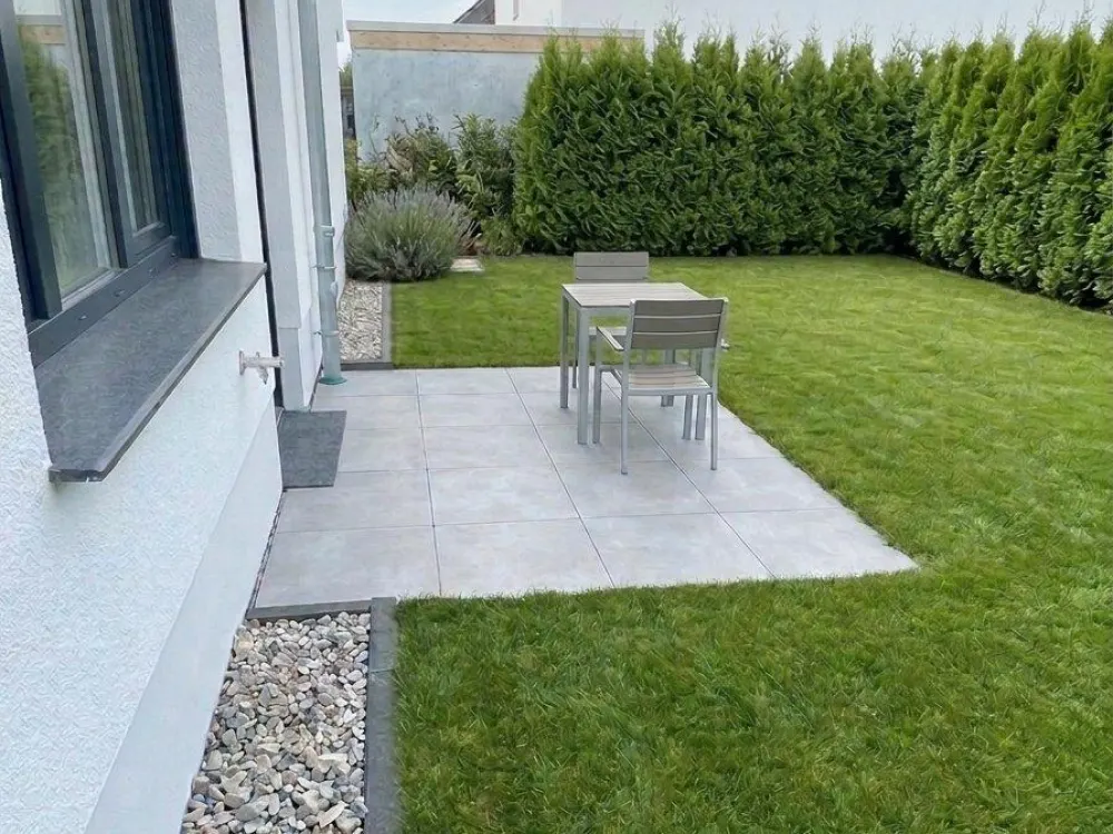 3-room apartment, 77 sqm, ground floor with garden, new building, central location