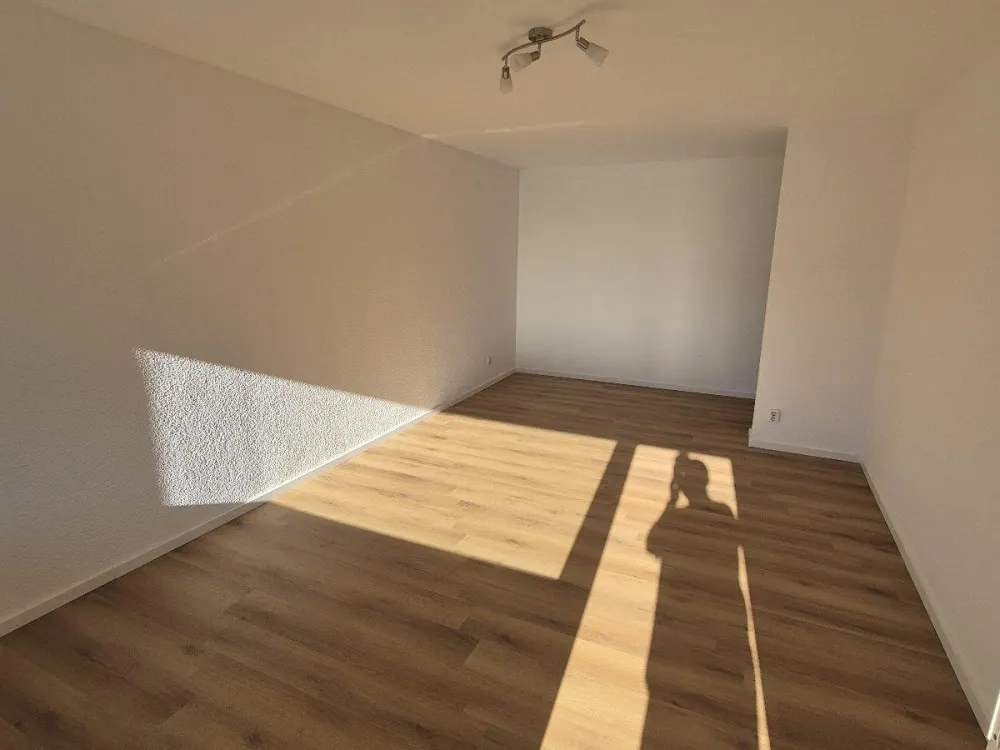 Neuer Boden / Renoviert / Balkon / 1-Zimmer / Garage
