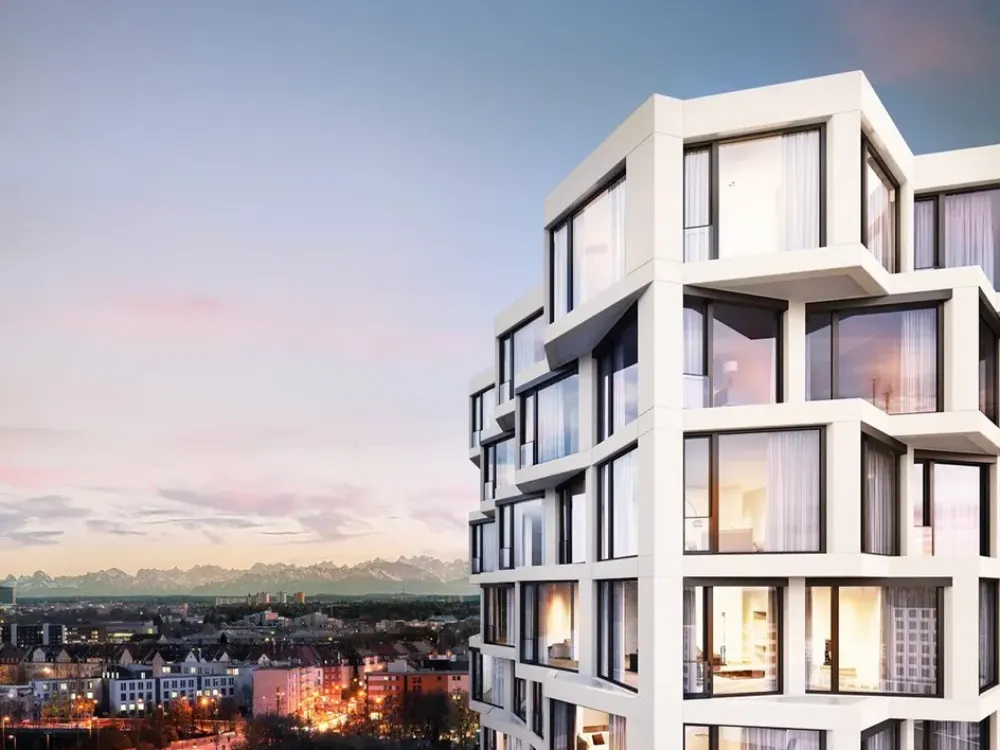 Exclusively Furnished, Like-New 2-Room Apartment with Fitness and Concierge, Munich